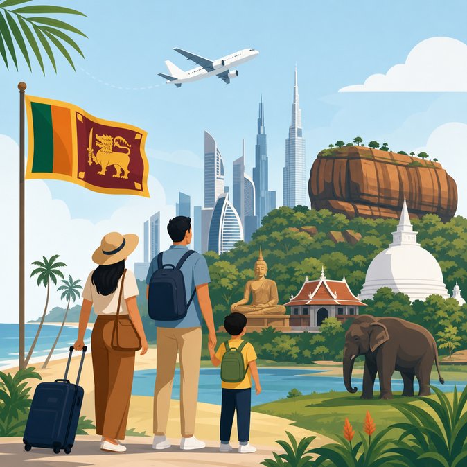 Sri Lanka grants visa-free ETA to UAE citizens, easing last-minute Eid getaways