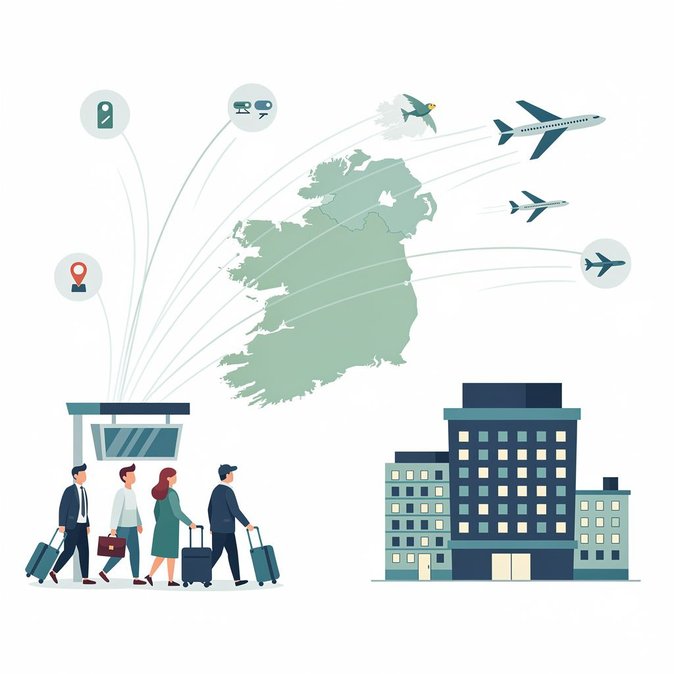 CSO: Irish Residents Took 3.1 Million Outbound Trips in Q1 2026