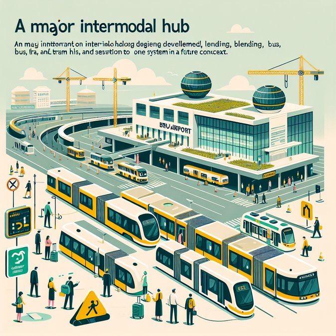 Brussels Airport to move bus station on 7 May ahead of new intermodal mobility hub