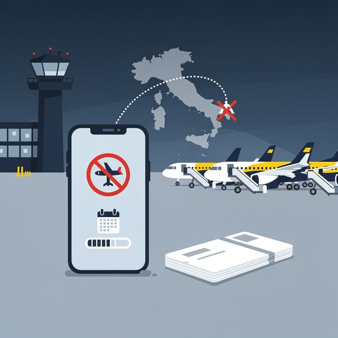 La grève nocturne des contrôleurs aériens entre Bruxelles et Charleroi continue de perturber les liaisons Ryanair avec les villes italiennes