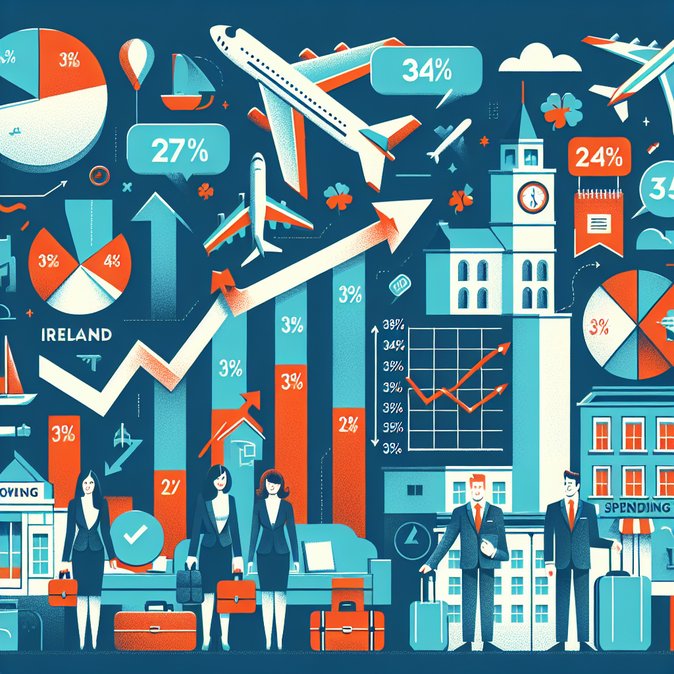 Foreign business travel to Ireland surges 27 % as CSO releases January 2026 visitor data