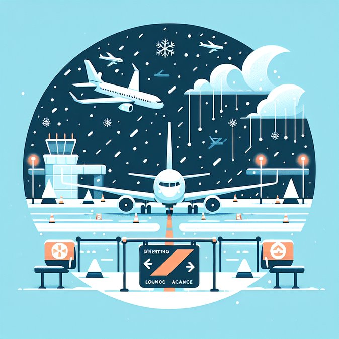 Snowstorm and Staffing Shortages Disrupt More Than 1,600 Flights at UK Airports