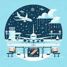 Snowstorm and Staffing Shortages Disrupt More Than 1,600 Flights at UK Airports