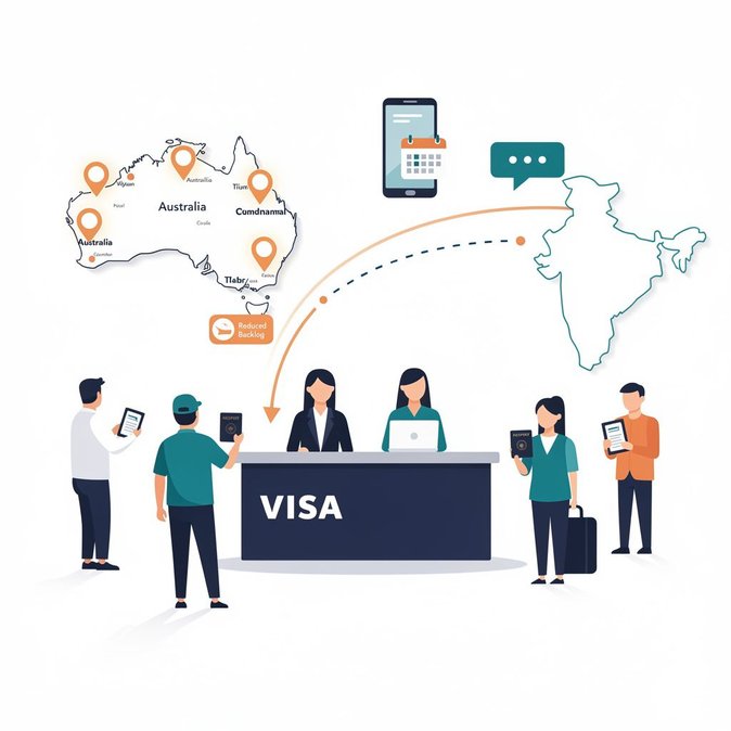 India reanuda servicios de visa en Australia con seis nuevos centros VFS