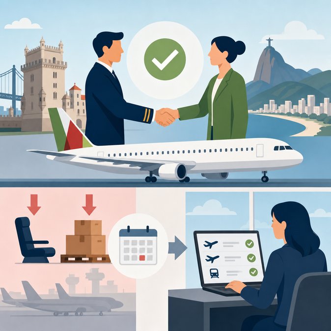 Portugal’s 3 June Strike: TAP Guarantees Daily Rio and São Paulo Flights Under Minimum-Service Deal