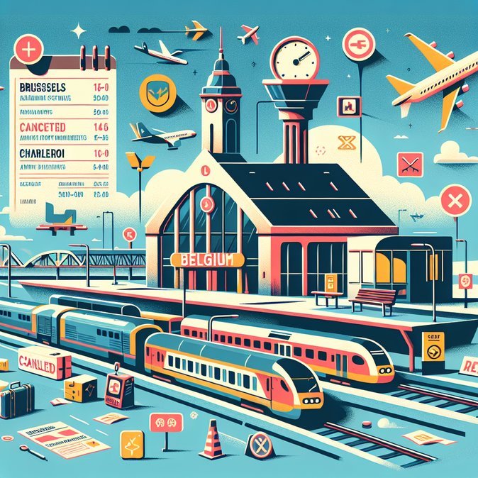 Bélgica lidera ola de huelgas a mediados de noviembre que amenaza con paralizar los viajes en Europa