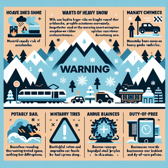 Austria Issues Nationwide Winter-Travel Alert as First Alpine Storm Hits