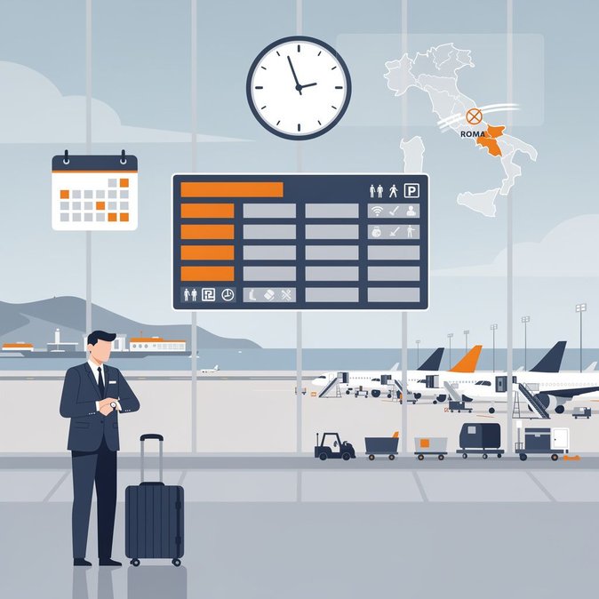 La prohibición de horas extras en el manejo en tierra del aeropuerto de Cagliari provoca interrupciones en vuelos a nivel nacional el 19 de septiembre