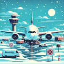 Emirates cancela varios vuelos entre Dubái y EE. UU. debido a la tormenta invernal Fern que afecta a Norteamérica