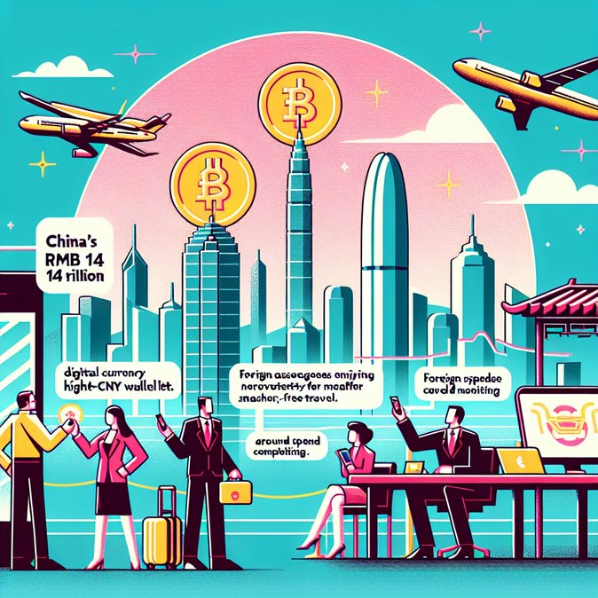 Digital Yuan Transactions Reach ¥14.2 Trillion; Hong Kong Eyes Higher Wallet Caps for Travellers
