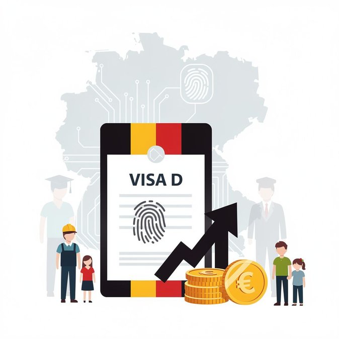 Belgium raises long-stay (Visa D) application fee to €250 from 1 July 2026