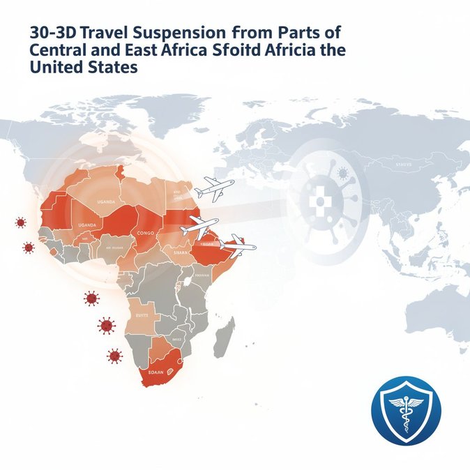 CDC Extends 30-Day Suspension on Entry of Travellers Recently in DRC, Uganda or South Sudan