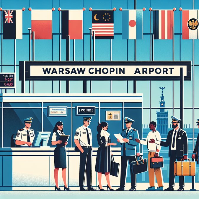 Warsaw Chopin Airport: six passengers refused entry for failing Schengen criteria