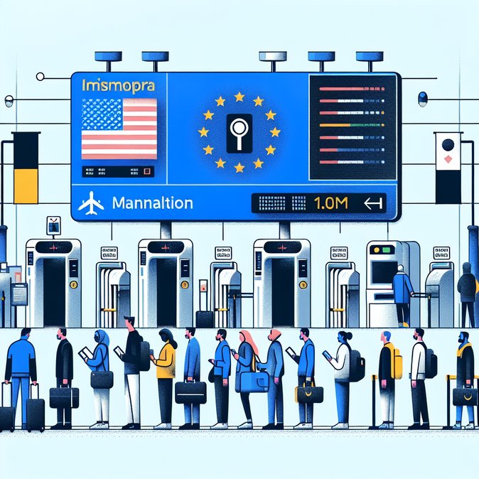 Prague Airport still battling long queues two weeks after EU Entry/Exit System launch