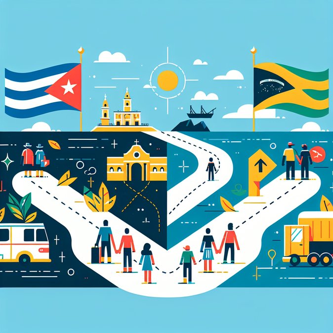 Cuban Asylum Applications in Brazil Hit Record 30,000 as U.S. Route Narrows