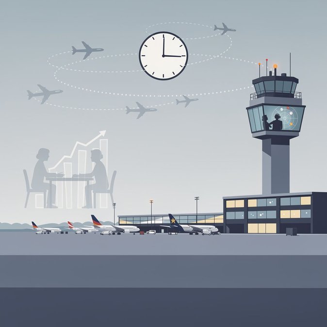 La escasez de personal en Austro Control provoca retrasos en los vuelos del viernes por la tarde en el Aeropuerto Internacional de Viena