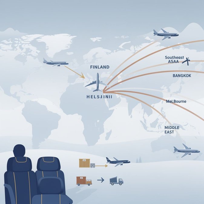 Helsinki Airport unveils biggest winter network in a decade as Finavia targets Asia traffic