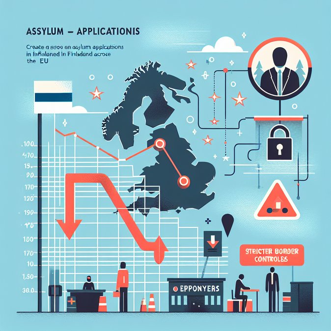 Finland and EU See Marked Drop in Asylum Applications