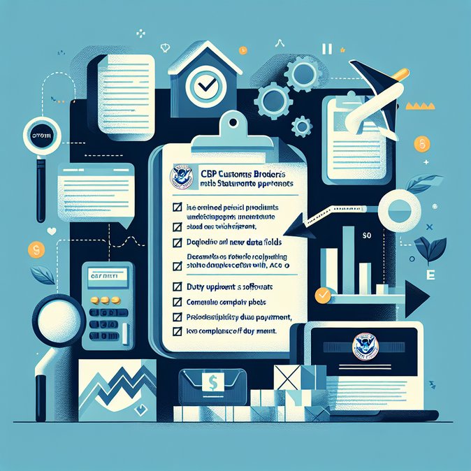 CBP reminds brokers of November automation tweak to Periodic Monthly Statements