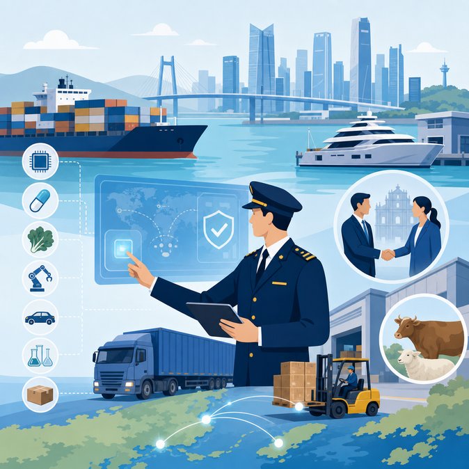 Guangzhou Customs Releases 33-Point Plan to Accelerate Cross-Border Trade and Smart Port Integration
