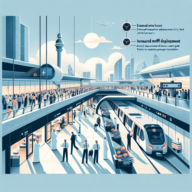 El Aeropuerto Internacional de Dubái activa el plan de operaciones máximas ‘oneDXB’ antes de un día récord de pasajeros