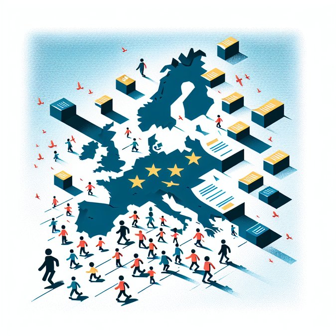 Eurostat: children made up 24 % of EU first-time asylum seekers in 2025; Belgium processed 1,600 minor cases