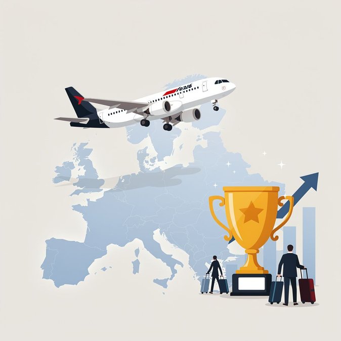 LOT nombrada la Mejor Aerolínea de Europa Central en los Premios Skytrax 2026