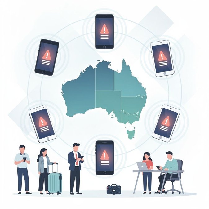 AusAlert Community Tests Completed—National Warning SMS Will Reach Tourists Too