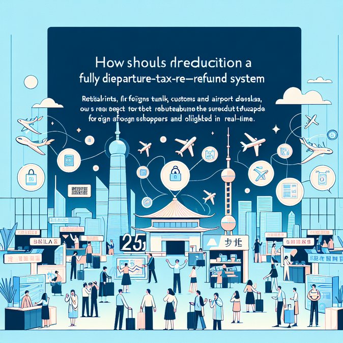 Shanghai Digitizes Departure Tax Refunds, Cutting Airport Processing Time to 10 Minutes