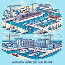 El proyecto del Puerto Comercial y Marina de Lárnaca vuelve a encarrilarse: se aprueban fases por separado