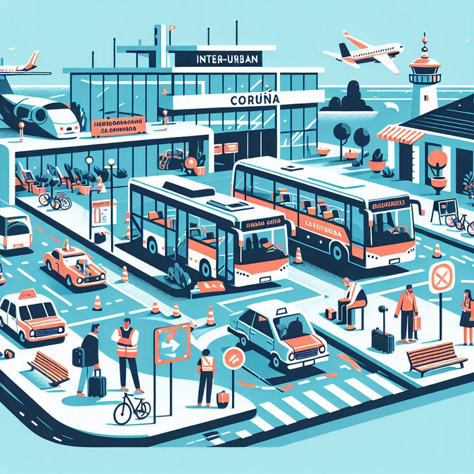 A Coruña inter-urban bus strike cuts airport links, threatens wider mobility through 23 January