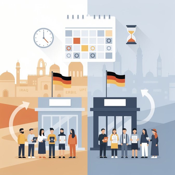 German missions in Baghdad and Erbil reopen visa sections after three-month shutdown