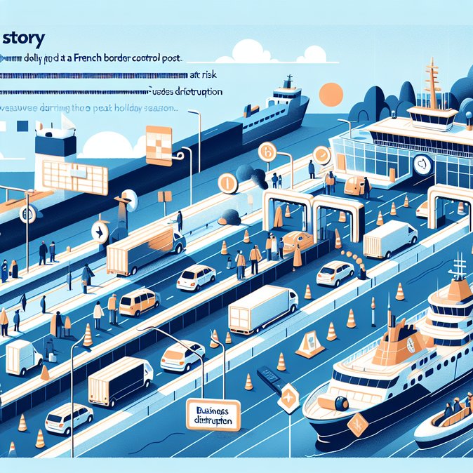 IT failure at French border checkpoints causes one-hour Dover queues and rail knock-on delays