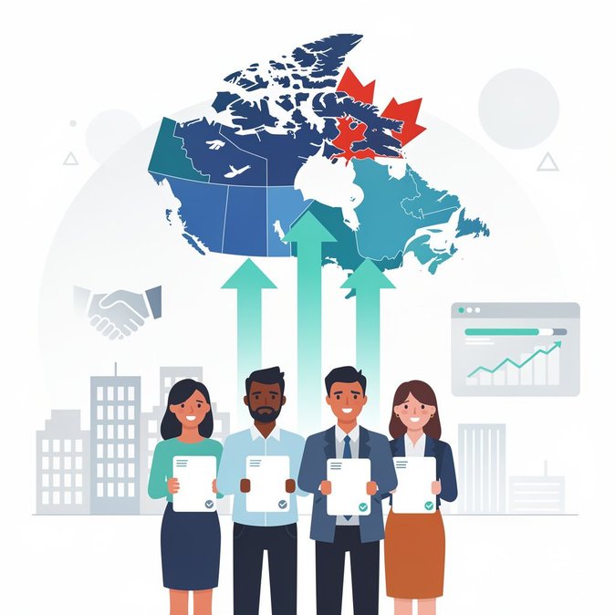 Le tirage d'Entrée express d'IRCC invite 576 candidats provinciaux à présenter une demande de résidence permanente au Canada