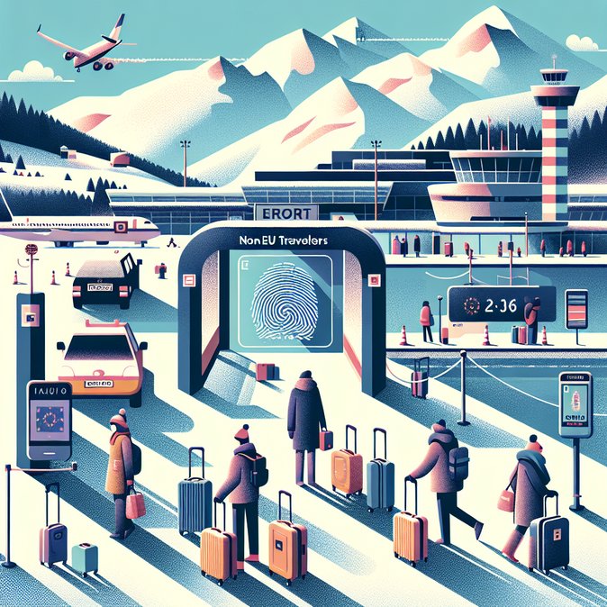 Innsbruck Airport Becomes Austria’s Third Hub to Trial EU Entry/Exit System