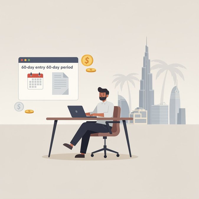 GDRFA updates Virtual Work Visa portal: 60-day entry validity and AED 200 base fee confirmed