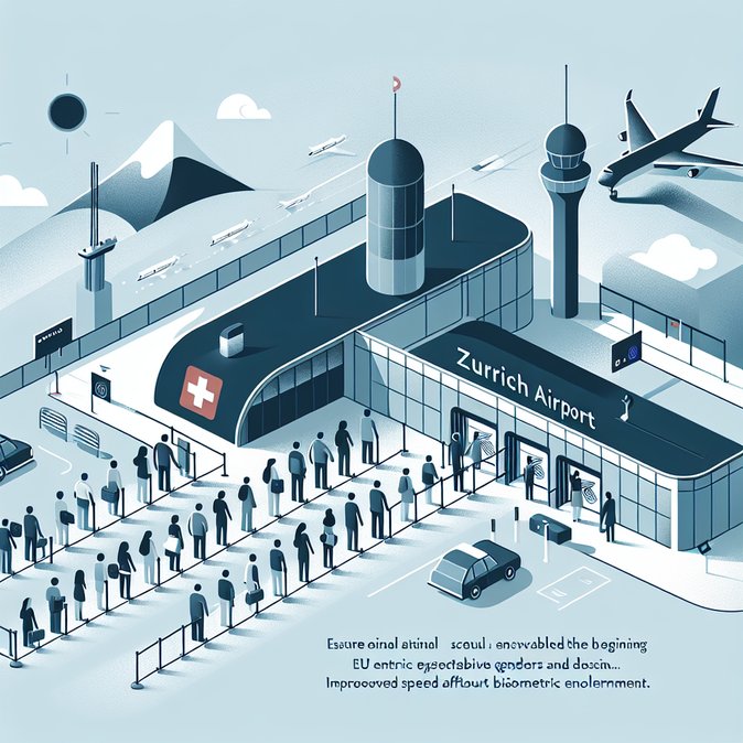 Zurich Airport Completes EU Entry/Exit System Roll-Out—Biometrics Now Mandatory for Non-EU Arrivals