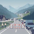 Fermeture de deux heures du Fernpass approuvée pour la manifestation du 27 juin, perturbant les déviations vers l'ouest