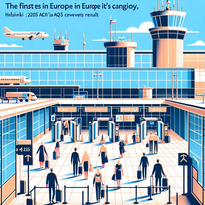 Helsinki-Vantaa, elegido el mejor aeropuerto europeo de tamaño medio por séptima vez