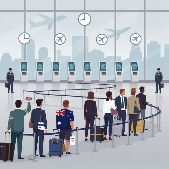 EU’s new biometric Entry/Exit System triggers long queues for Australians arriving in Europe