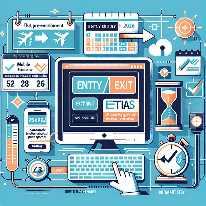 EU publishes traveller guide comparing Entry/Exit System and ETIAS ahead of April rollout at Polish borders