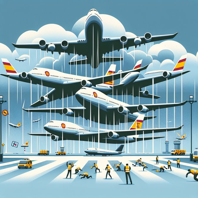 Mass Flight Disruptions Hit Five Major Spanish Airports on Epiphany Eve