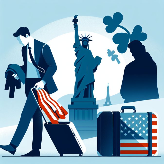 US Citizens Seeking Asylum in Ireland Quadruple, Justice Data Show