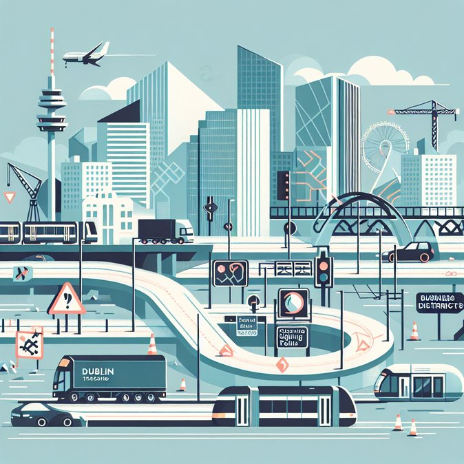 Dublin transport meltdown after M50 truck fire and rail signal failure snarls city and airport access