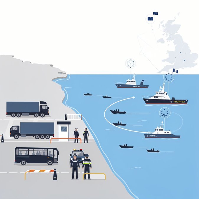 La UE presenta un plan de acción para la ruta del Canal; enfoque en el contrabando entre Calais y Dover