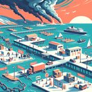 Red-alert storms shut roads, ports and schools across Cagliari, crippling mobility on Sardinia’s south-east coast