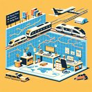 Début d'une grève nationale des chemins de fer de cinq jours, contraignant les entreprises à activer leurs plans de mobilité d'urgence