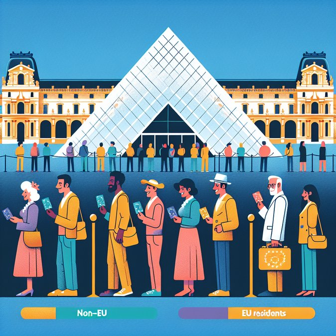 Louvre to Charge Non-EU Tourists €32 from January, Sparking Equity Debate