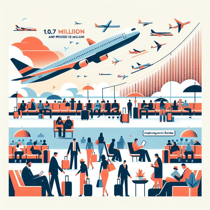 Cyprus airports surpass 10 million passengers in nine months, on track for 13 million in 2025