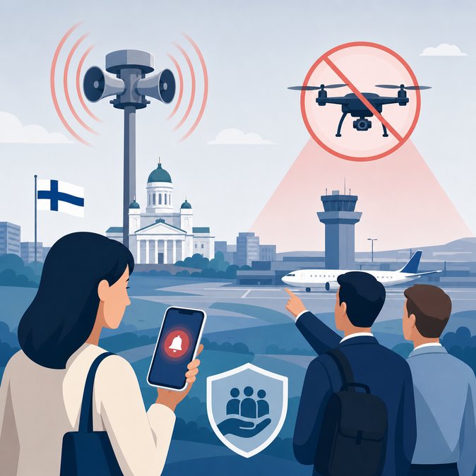 Nationwide siren test on 3 June will include drone-threat warnings